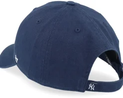 New York Yankees Clean Up Navy/White Dad Cap - 47 Brand