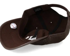 New York Yankees Clean Up Brown/White Adjustable - 47 Brand