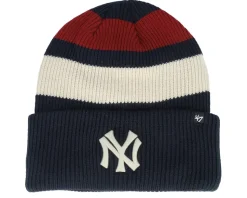 New York Yankees Clubhouse Jennings 47 Beanie Navy Cuff - 47 Brand