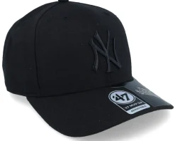 New York Yankees Cold Zone Mvp DP Black/Black Adjustable - 47 Brand