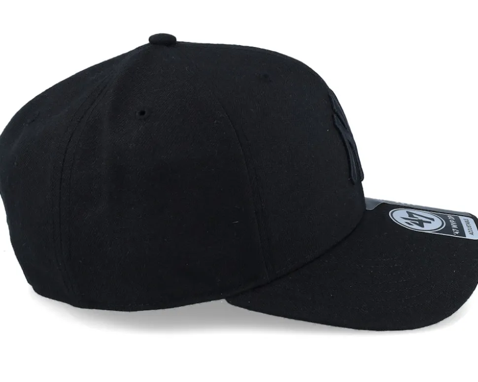 New York Yankees Cold Zone Mvp DP Black/Black Adjustable - 47 Brand