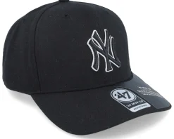 New York Yankees Cold Zone Mvp Dp Black Adjustable - 47 Brand