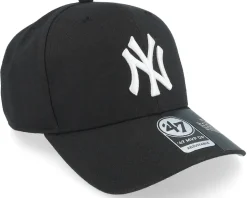 New York Yankees Cold Zone Mvp DP Black/White Adjustable - 47 Brand