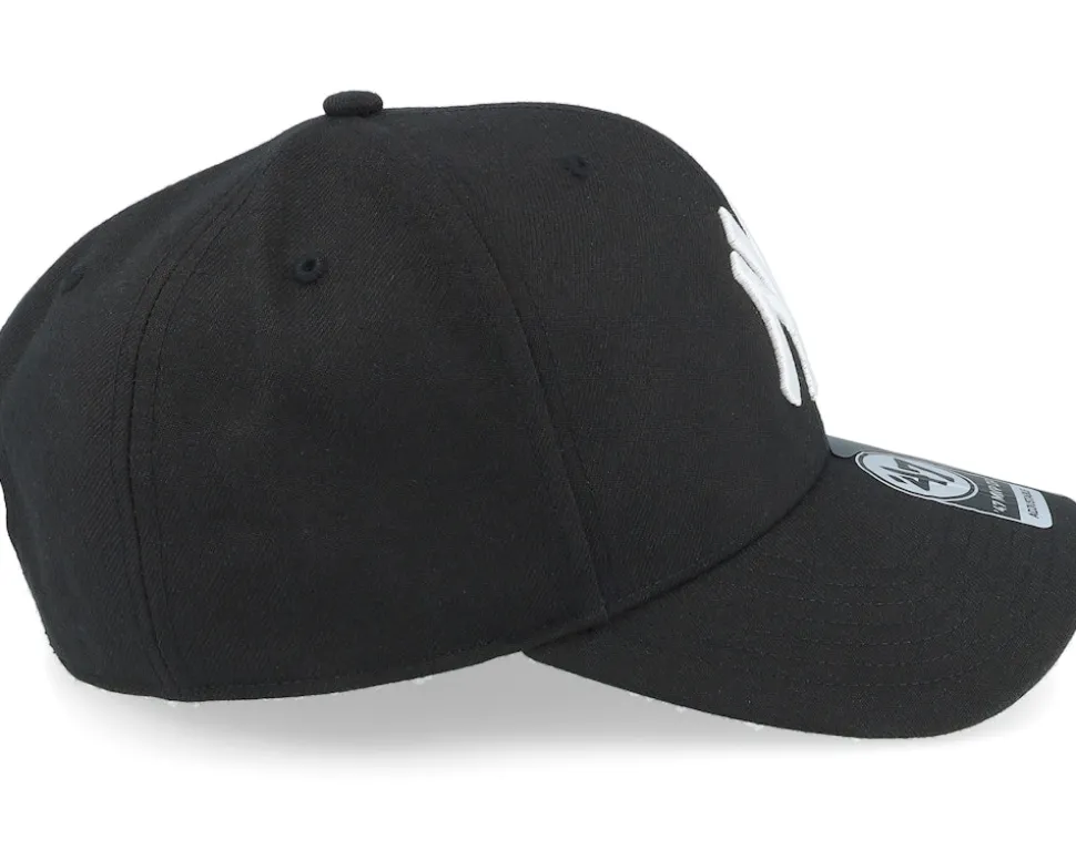 New York Yankees Cold Zone Mvp DP Black/White Adjustable - 47 Brand