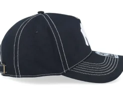 New York Yankees Contrast Stitch Mvp Dt Black/White A-frame Adjustable - 47 Brand