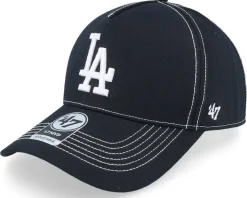 New York Yankees Contrast Stitch Mvp Dt Black/White A-frame Adjustable - 47 Brand