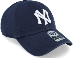 New York Yankees Cooperstown Clean Up Navy Dad Cap - 47 Brand