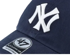 New York Yankees Cooperstown Clean Up Navy Dad Cap - 47 Brand