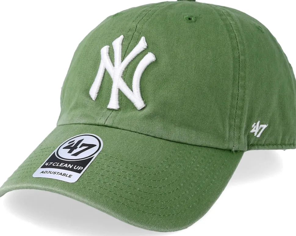 New York Yankees Fatigue 47 Clean Up Green Adjustable - 47 Brand