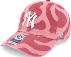 New York Yankees Freeform Clean Up Island Red/White Dad Cap - 47 Brand