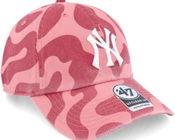 New York Yankees Freeform Clean Up Island Red/White Dad Cap - 47 Brand