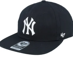 New York Yankees Linscott Captain Rl Black/White Snapback - 47 Brand