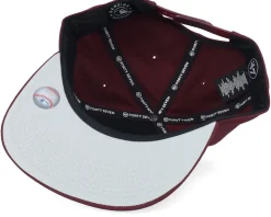 New York Yankees Linscott Captain Rl Dark Maroon/White Snapback - 47 Brand