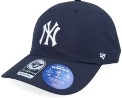 New York Yankees MLB 47 Clean Up Cap Navy Dad Cap - 47 Brand