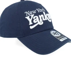 New York Yankees MLB 47 Clean Up Cap Navy Dad Cap - 47 Brand
