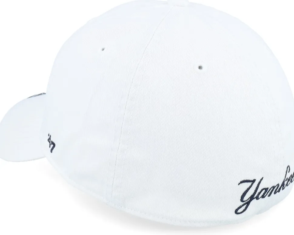 New York Yankees MLB 47 Franchise Cap White Unconstructed Fitted - 47 Brand