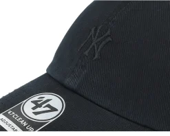 New York Yankees MLB Base Runner Clean Up Black Dad Cap - 47 Brand