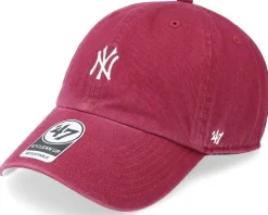 New York Yankees MLB Base Runner Clean Up Cardinal Dad Cap - 47 Brand