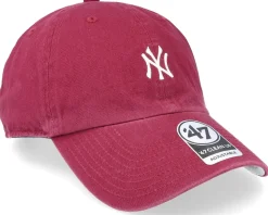 New York Yankees MLB Base Runner Clean Up Cardinal Dad Cap - 47 Brand