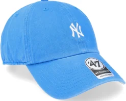 New York Yankees MLB Base Runner Clean Up Blue Raz Dad Cap - 47 Brand