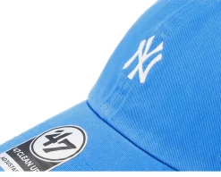 New York Yankees MLB Base Runner Clean Up Blue Raz Dad Cap - 47 Brand