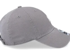 New York Yankees MLB Base Runner Clean Up Dark Grey Dad Cap - 47 Brand