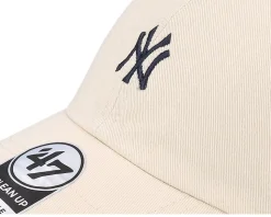 New York Yankees MLB Base Runner Clean Up Natural Dad Cap - 47 Brand