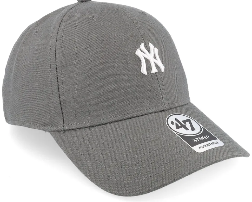 New York Yankees MLB Base Runner Mvp Charcoal Adjustable - 47 Brand
