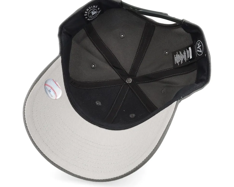 New York Yankees MLB Base Runner Mvp Charcoal Adjustable - 47 Brand