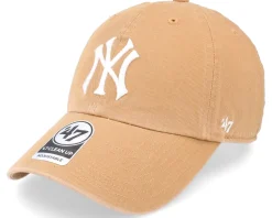 New York Yankees MLB Clean Up Camel Dad Cap - 47 Brand