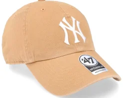 New York Yankees MLB Clean Up Camel Dad Cap - 47 Brand