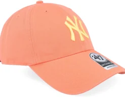 New York Yankees MLB Clean Up Cap Grapefruit Dad Cap - 47 Brand