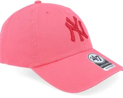 New York Yankees MLB Clean Up Cap Candy Apple Dad Cap - 47 Brand