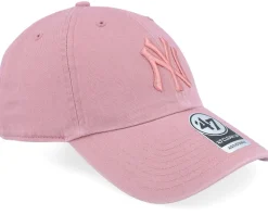 New York Yankees MLB Clean Up Cap Mauve Dad Cap - 47 Brand