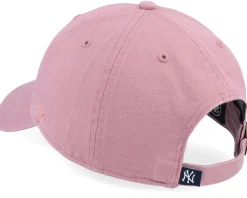 New York Yankees MLB Clean Up Cap Mauve Dad Cap - 47 Brand