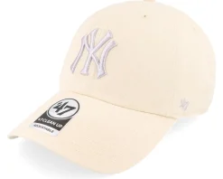 New York Yankees MLB Clean Up Natural Dad Cap - 47 Brand