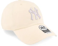 New York Yankees MLB Clean Up Natural Dad Cap - 47 Brand