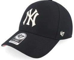 New York Yankees MLB Coastal Floral Under Mvp Black Adjustable - 47 Brand
