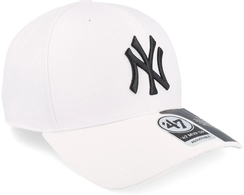 New York Yankees MLB Cold Zone Mvp Dp White Adjustable - 47 Brand