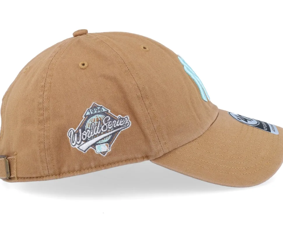 New York Yankees MLB Double Under 47 Clean Up Camel Dad Cap - 47 Brand