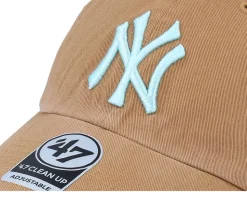 New York Yankees MLB Double Under 47 Clean Up Camel Dad Cap - 47 Brand