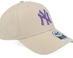 New York Yankees MLB Mvp Cap Khaki Adjustable - 47 Brand