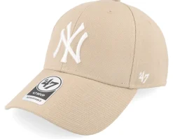 New York Yankees MLB Mvp Khaki Adjustable - 47 Brand