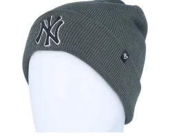 New York Yankees MLB Raised 47 Knit Charcoal Cuff - 47 Brand