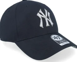 New York Yankees MLB Retro Stripe Under Mvp Black Adjustable - 47 Brand