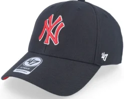 New York Yankees MLB Sure Shot 47 Mvp Black Adjustable - 47 Brand