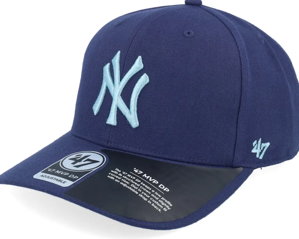 New York Yankees MLB Zone 47 Mvp Dp Graphite Adjustable - 47 Brand