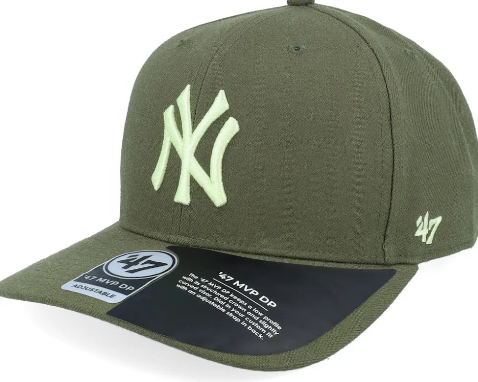 New York Yankees MLB Zone 47 Mvp Dp Graphite Adjustable - 47 Brand