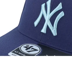 New York Yankees MLB Zone 47 Mvp Dp Light Navy Adjustable - 47 Brand