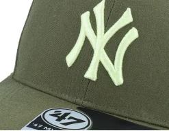 New York Yankees MLB Zone 47 Mvp Dp Sandalwood Adjustable - 47 Brand